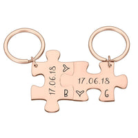 Porte-Clé Couple Puzzle