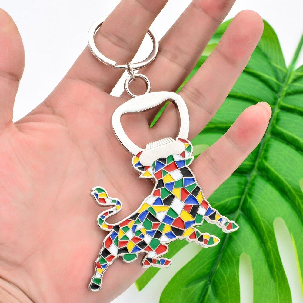 Mosaic Bull Bottle Opener | The House of the Keychain – La Maison du ...