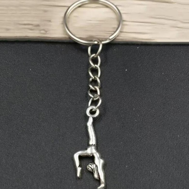 Porte-clés Haltères De Gym - Pendentif Fitness Drôle, Chaîne Clé Pour Sac, Téléphone, Motivant Et Décoratif