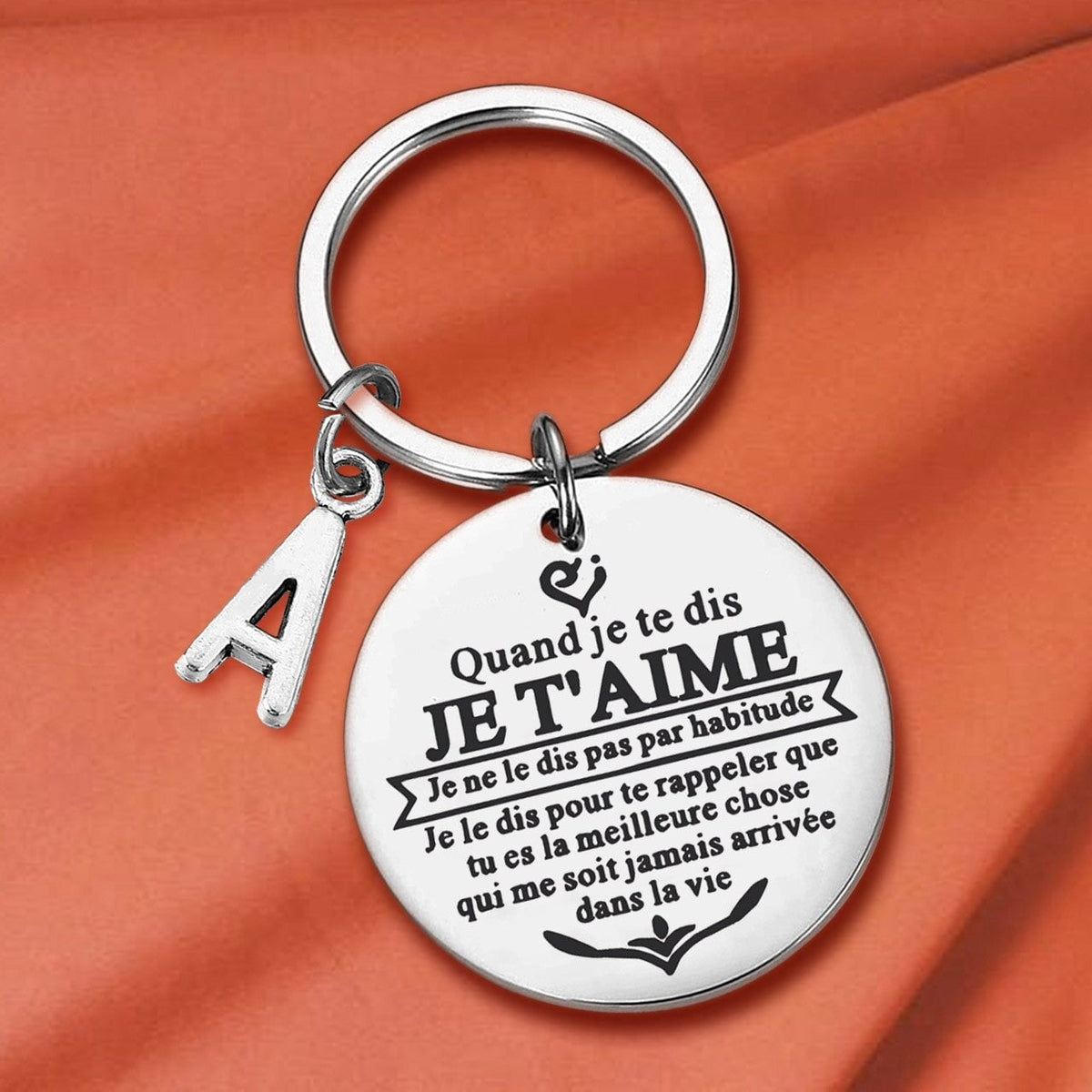 porte clés peluche Papa je t'aime bleu porte clés peluche Papa je t'aime bleu