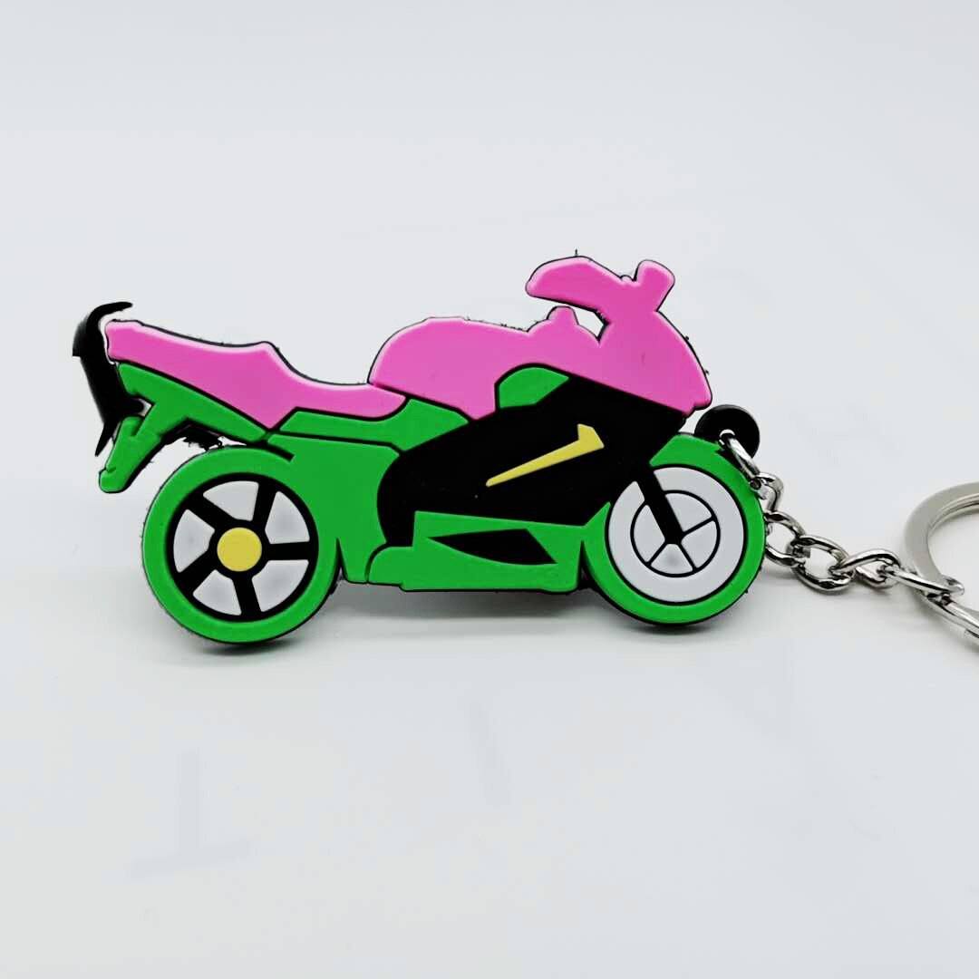 Color Motorcycle Key Ring | The House of the Keychain – La Maison du ...