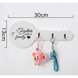 Porte Clef Mural Forme Clef