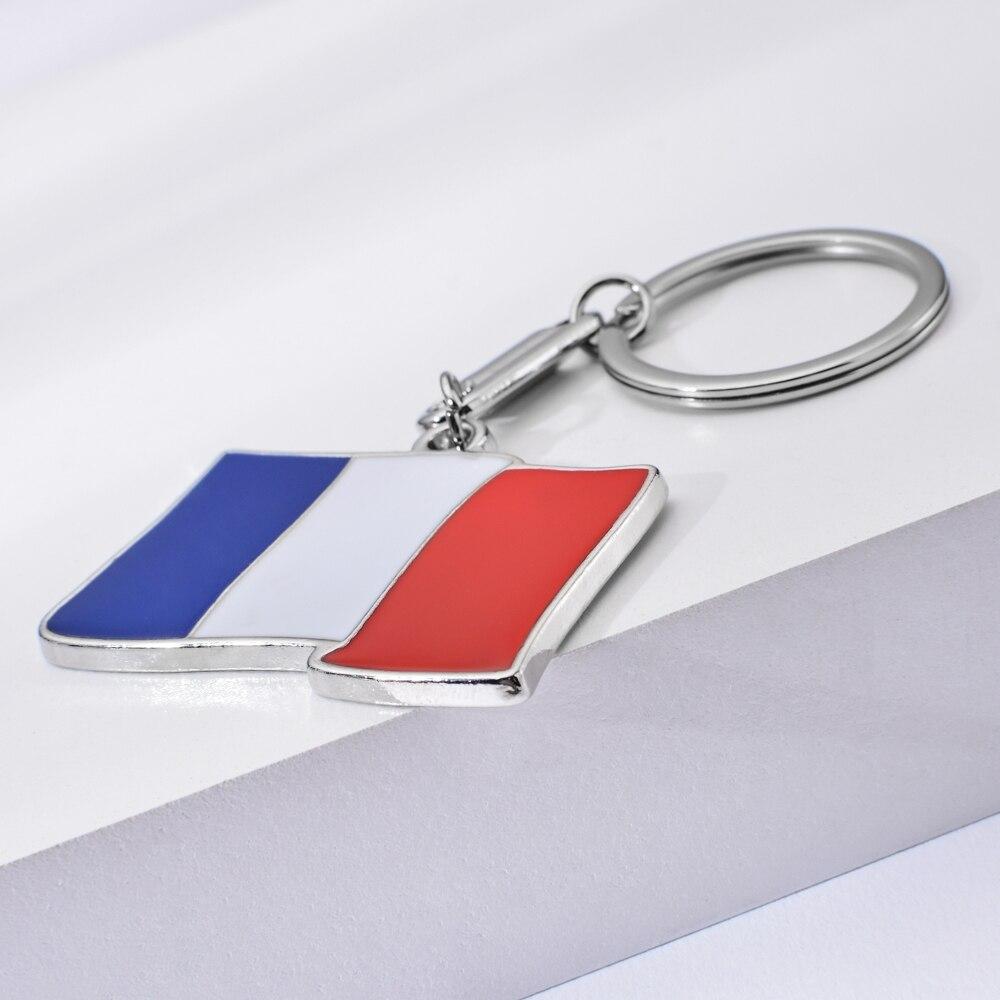 Porte-clés drapeau occitan en métal (3 x 5 cm Porte-clés drapeau occitan en métal (3 x 5 cm