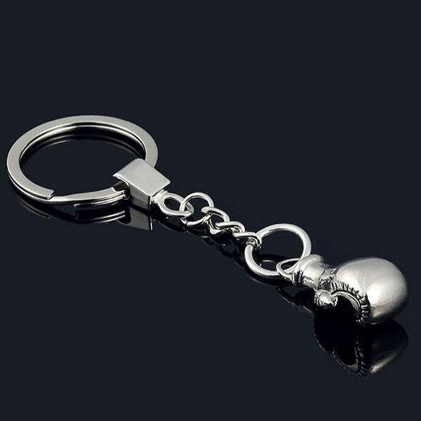 Porte-clés Pendentif En Forme De Main Avec Doigt - Argenté - Marque Onwomania - Neuf Avec étiquettes