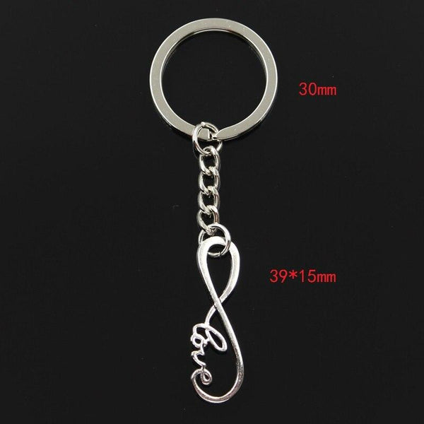 Infinity Symbol Keychain | The House of the Keychain – La Maison du ...