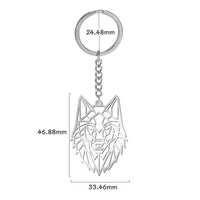 Porte-Clé Origami loup