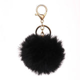 Porte-Clé Voiture Pompon noir