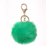 Porte-Clé Pompon vert