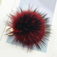Porte-Clé Gros Pompon Fourrure