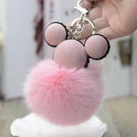 Porte-Clé mickey Pompon