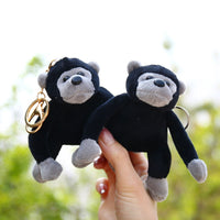 Porte-clés Peluche Chat Noir - Lot De 2, Mignons Avec Pompon | Accessoire Kawaii Pour Sac à Dos, Clés, Sac à Main - 7