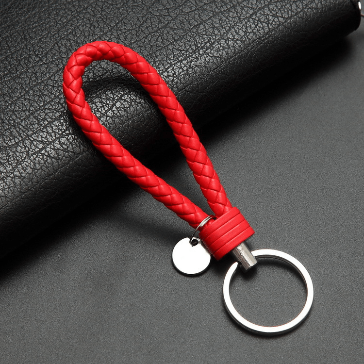 Porte-clés En Cuir, Porte-clés Pendentif De Voiture 10 Pièces Porte Clef Tressé