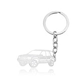 Porte Clé Argent Voiture