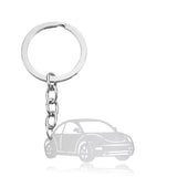 Porte Clé Argent Voiture