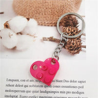 Heart Keychain<br> Little Lego